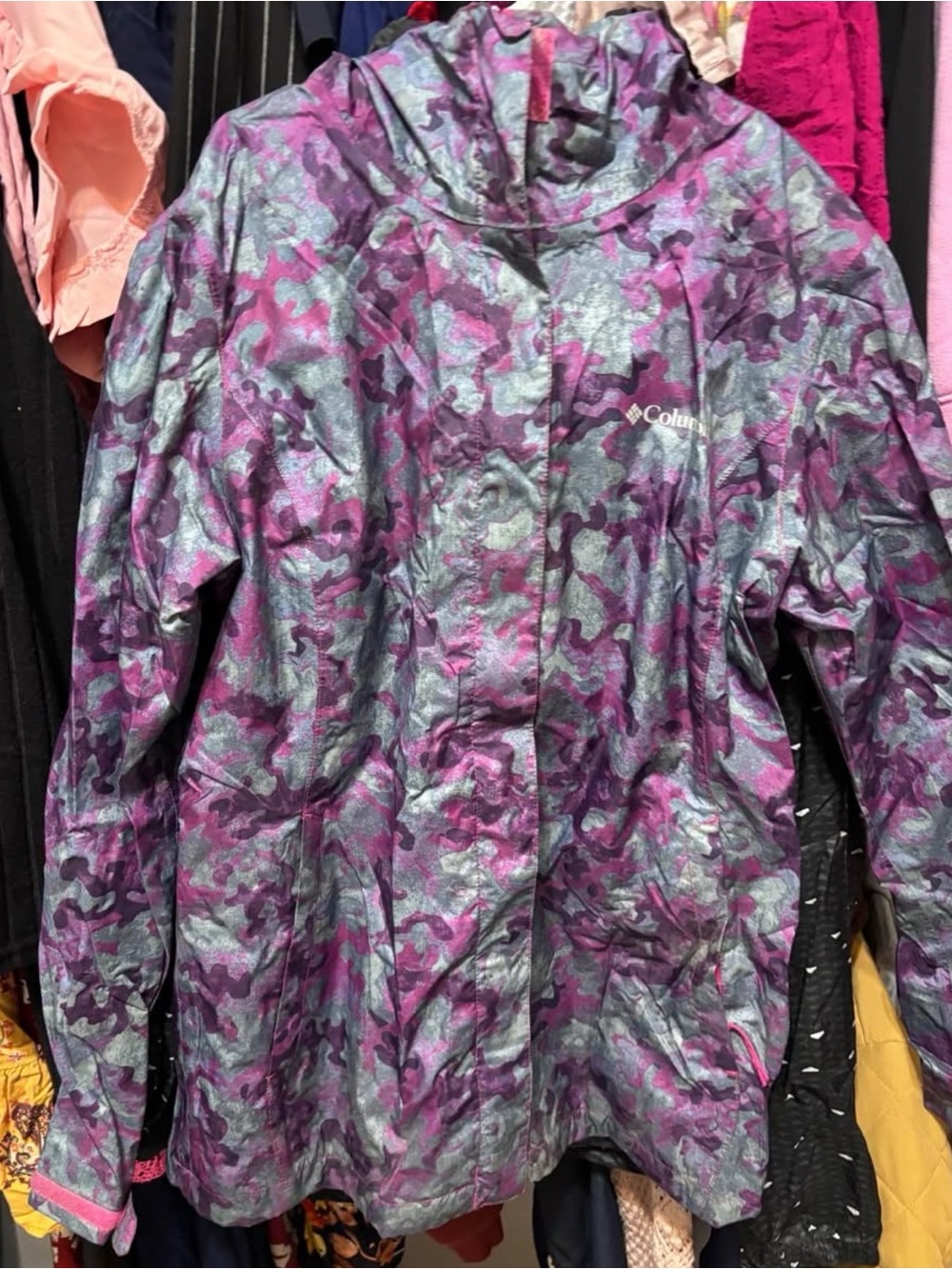 Columbia Women's Purple Camo Ski Jacket